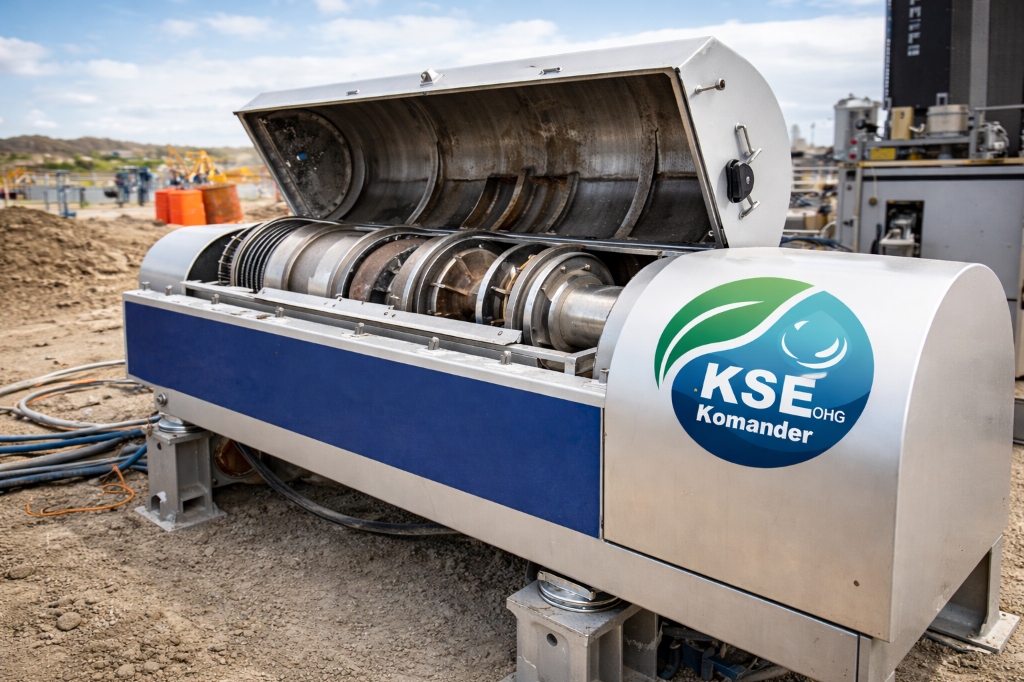 KSE Zentrifuge im Einsatz